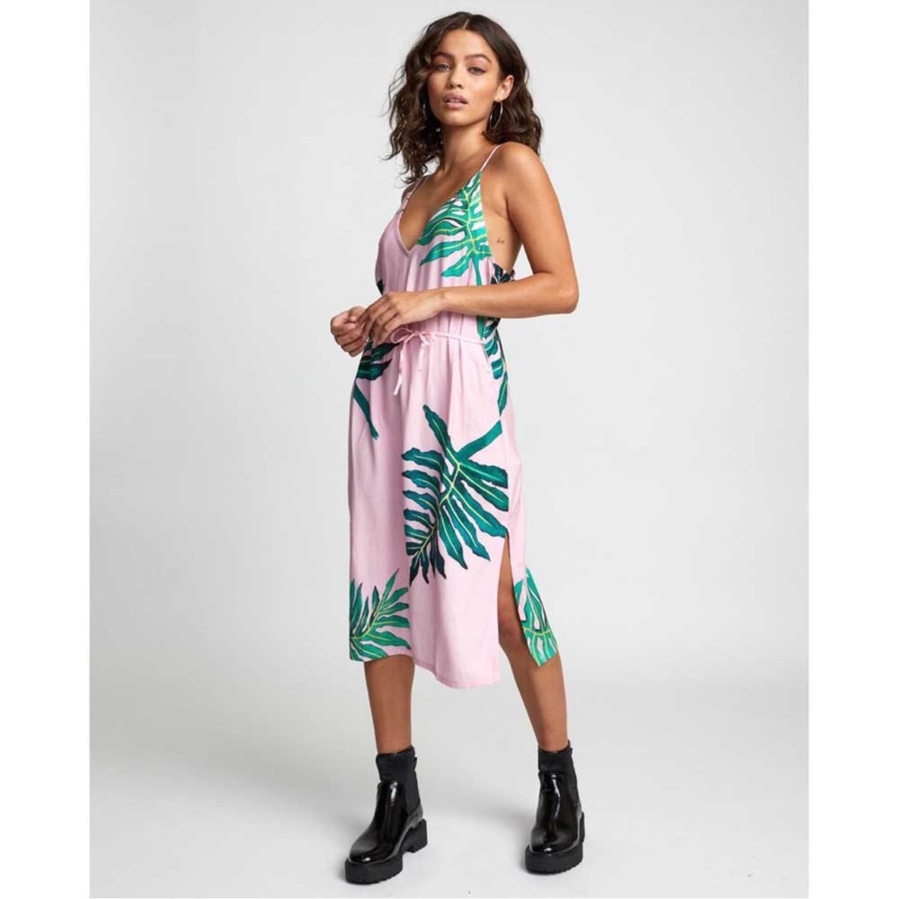 RVCA X Stacey Rozich Palmer midi dress